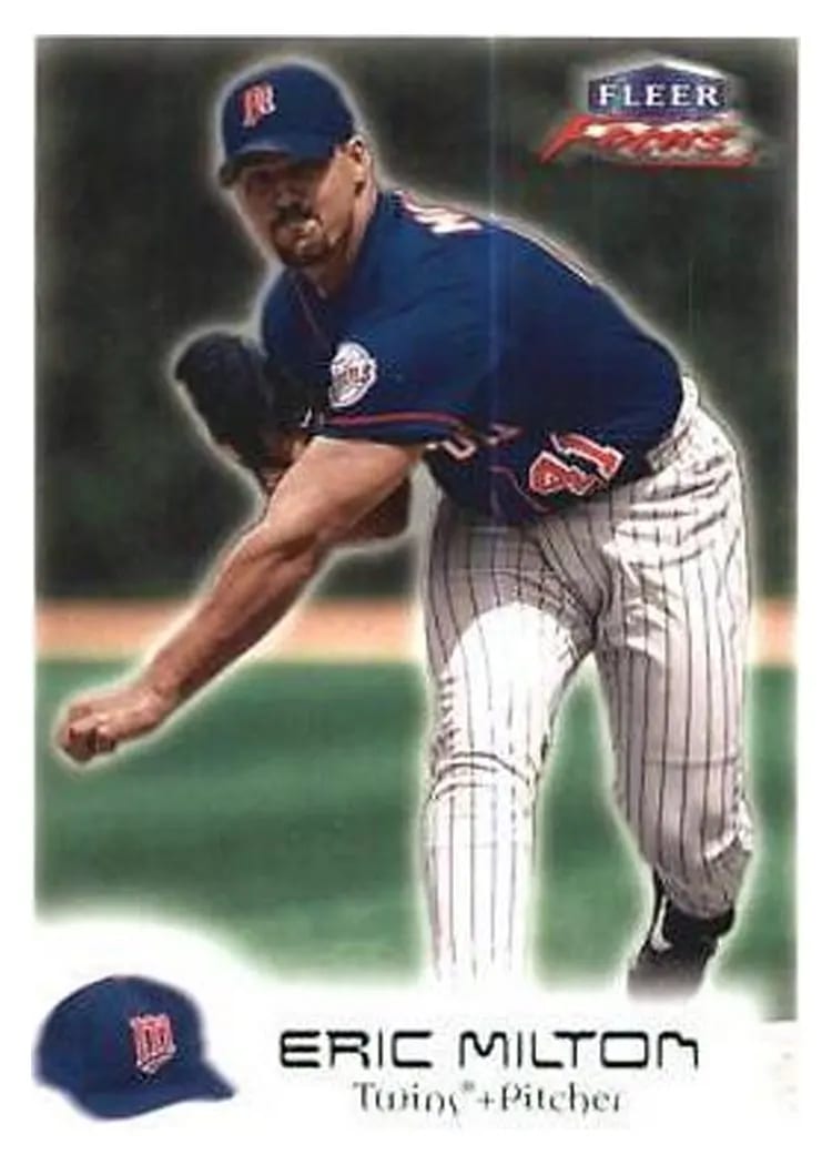 2000 Fleer Focus Eric Milton #67 card
