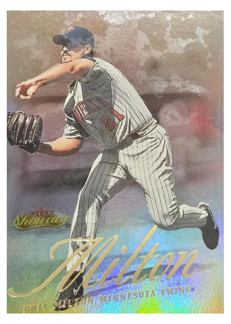 2000 Fleer Showcase Eric Milton #26 card