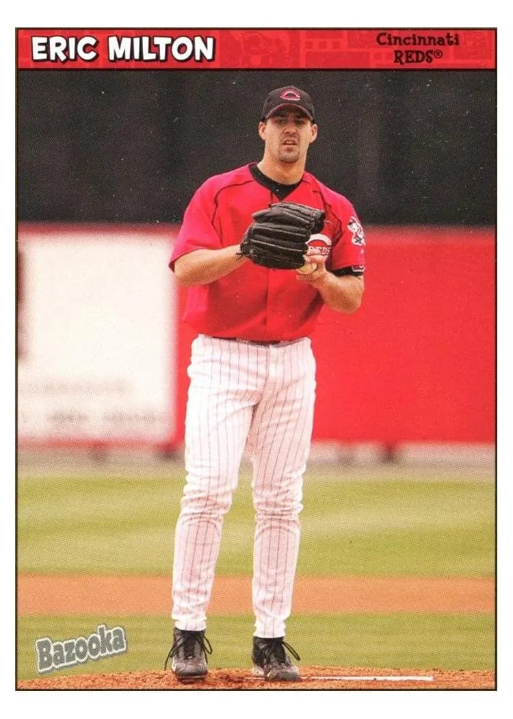 2006 Bazooka Eric Milton #98 card