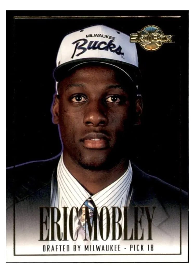 1994 SkyBox Draft Picks Eric Mobley #DP18 card