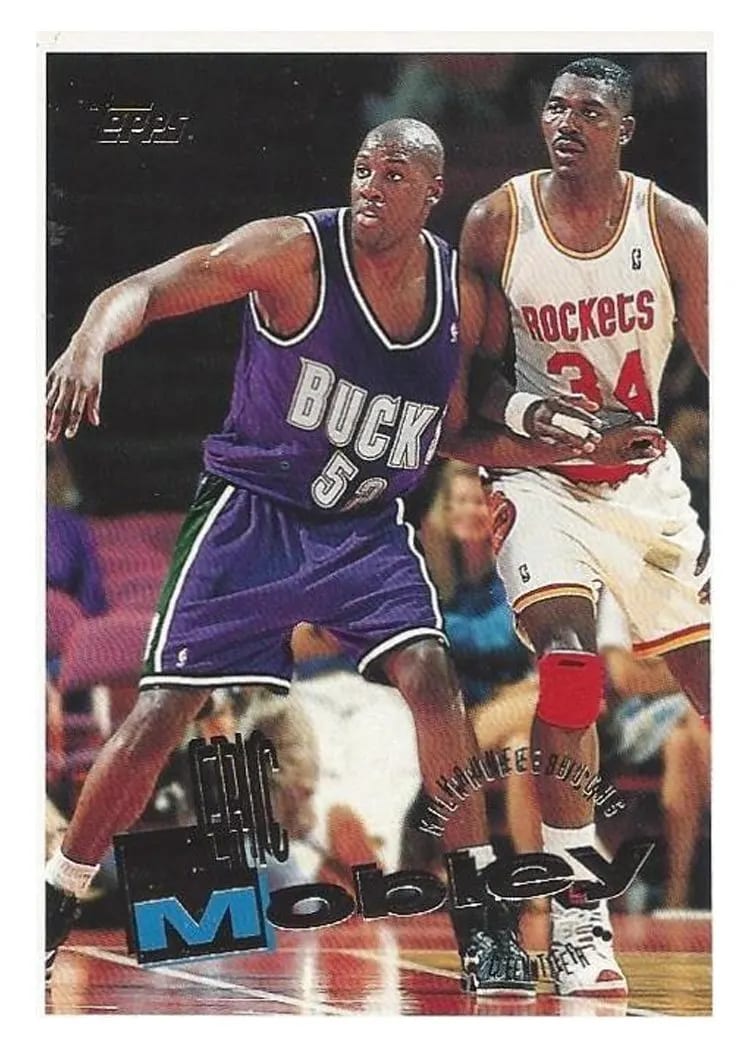 1995 Topps Eric Mobley #124 card
