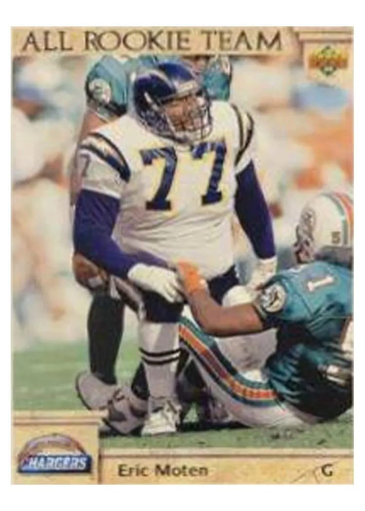 1992 Upper Deck Eric Moten #42 card