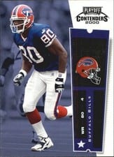 2000 Playoff Contenders Eric Moulds #10 card
