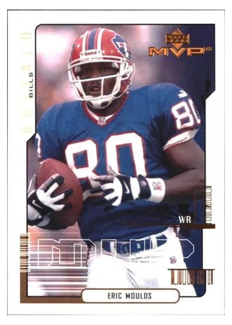 2000 Upper Deck MVP Eric Moulds #21 card