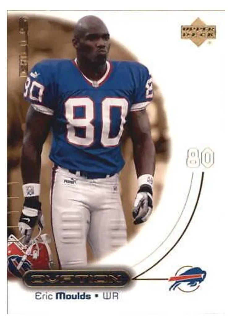 2000 Upper Deck Ovation Eric Moulds #6 card