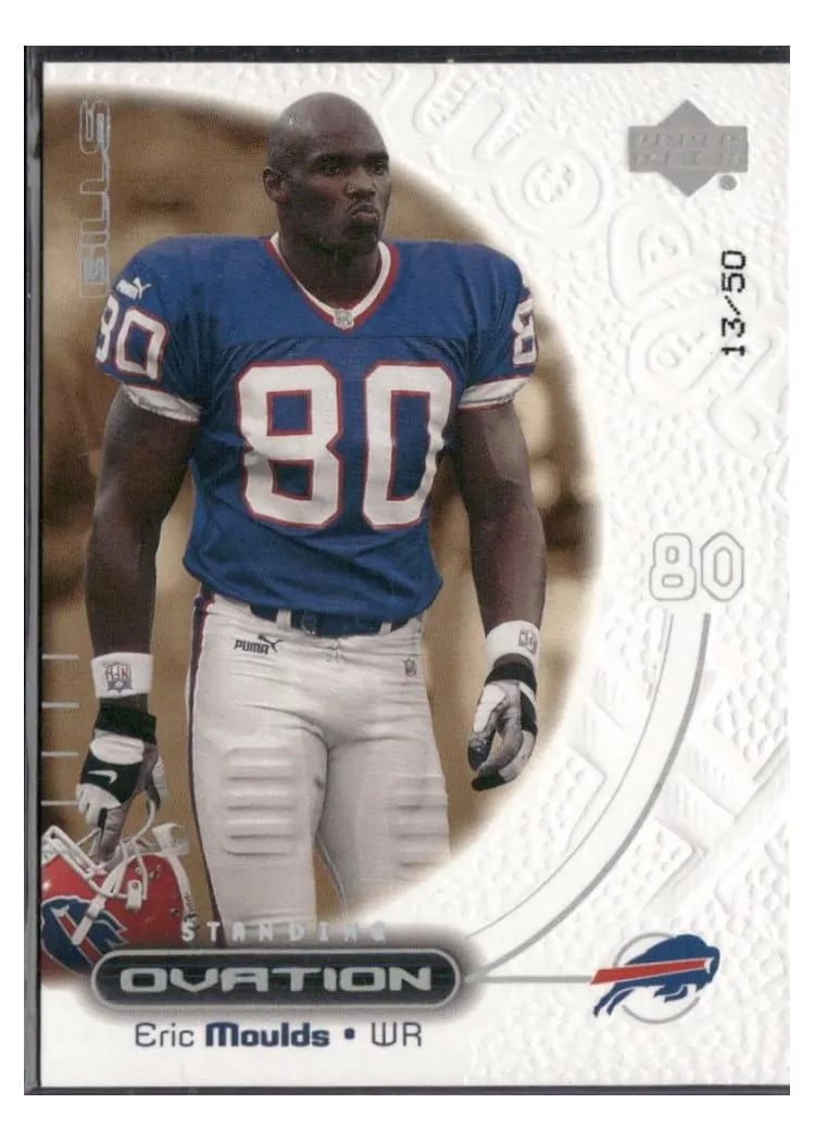 2000 Upper Deck Ovation Eric Moulds Standing Ovation #6 card