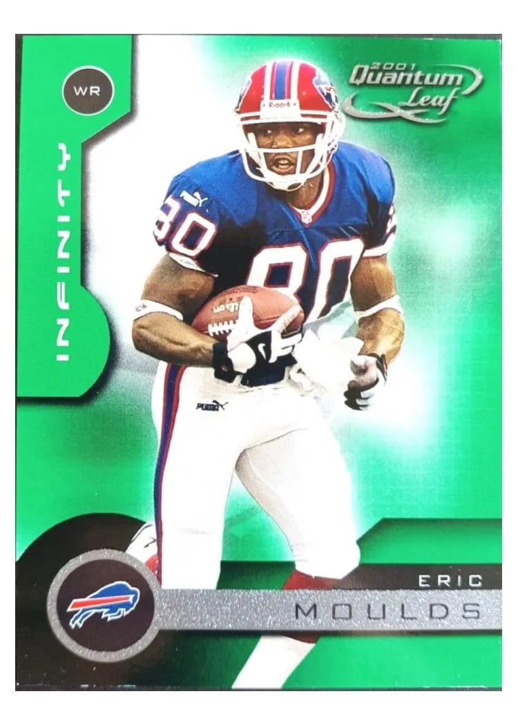 2001 Quantum Leaf Eric Moulds #20 card