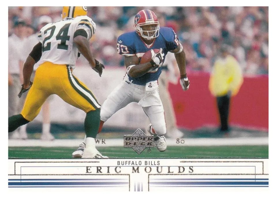 2001 Upper Deck Eric Moulds #18 card