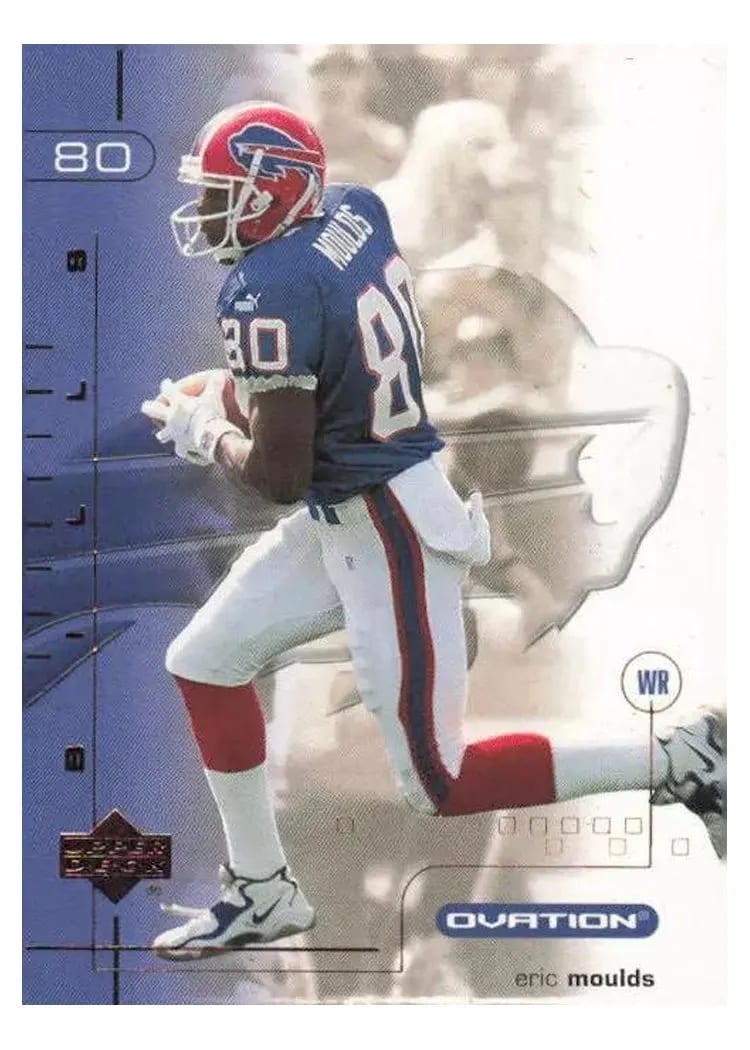2001 Upper Deck Ovation Eric Moulds #80 card