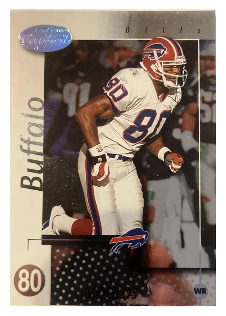 2002 Leaf Certified Eric Moulds #7 card