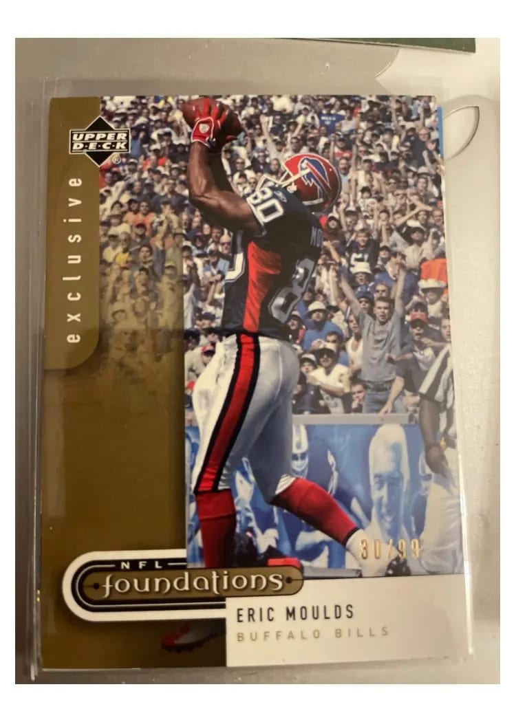 2005 Upper Deck Foundations Eric Moulds #14 card