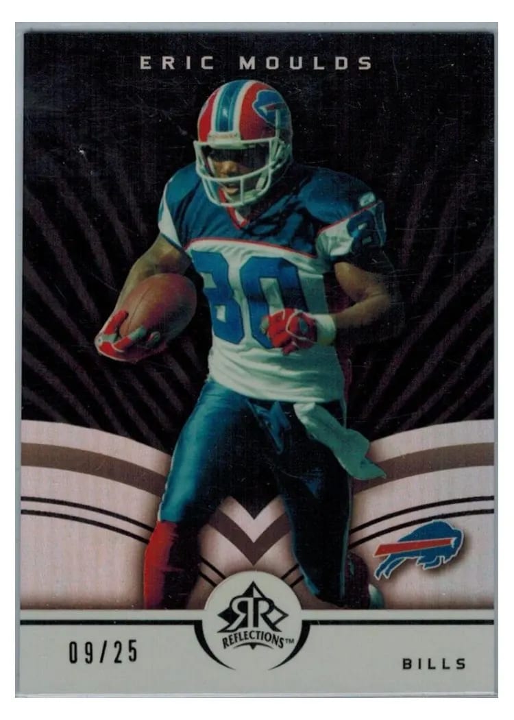 2005 Upper Deck Reflections Eric Moulds #14 card