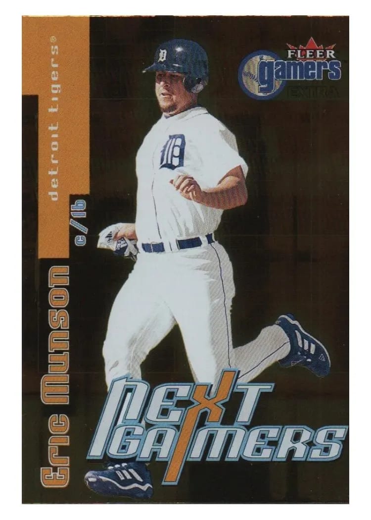 2000 Fleer Gamers Eric Munson #98 card