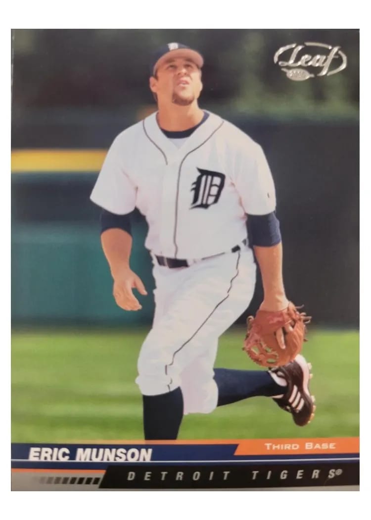 2005 Leaf Eric Munson #72 card