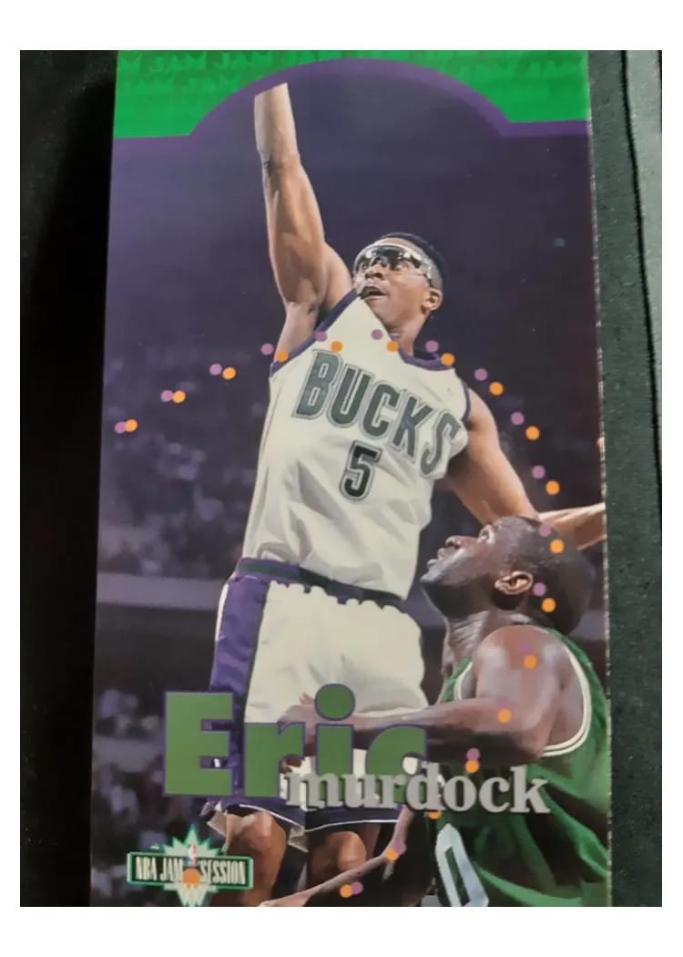 1995 Fleer Jam Session Eric Murdock #61 card