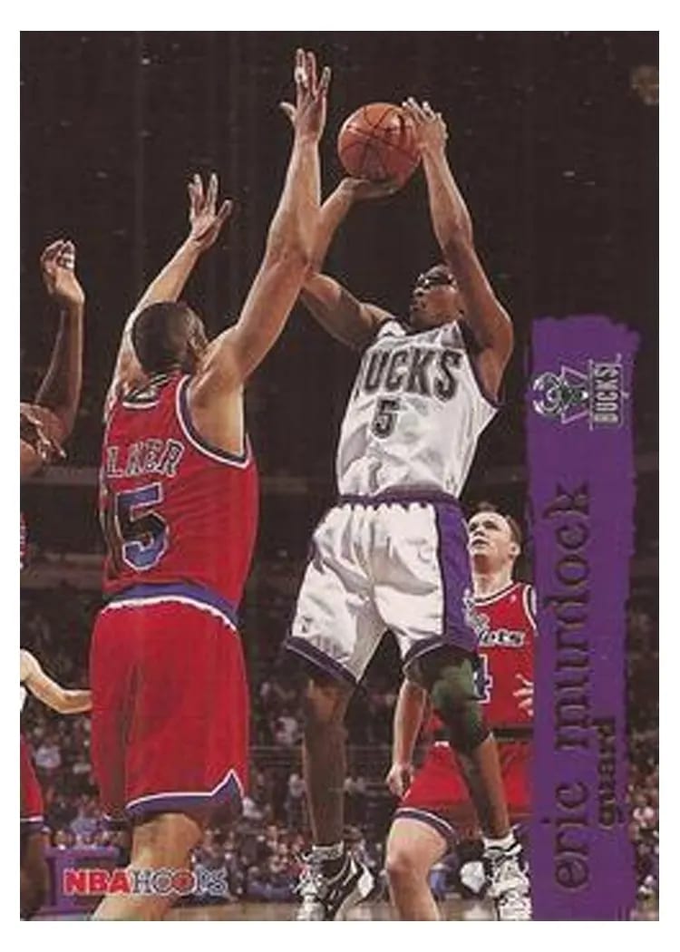 1995 Hoops Eric Murdock #93 card