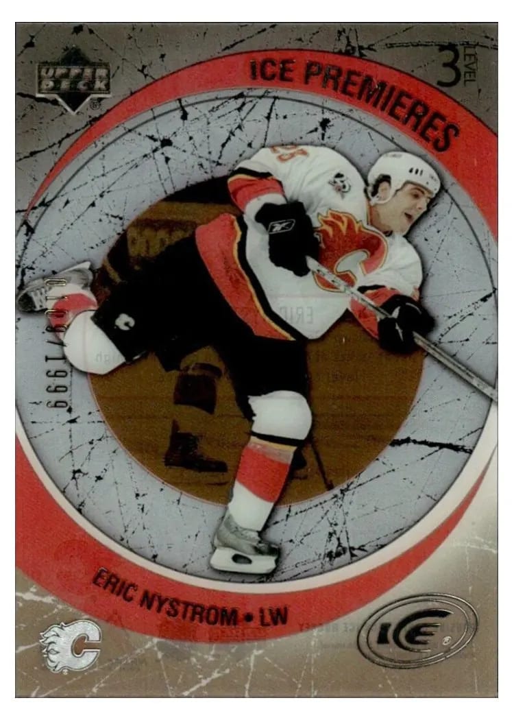 2005 Upper Deck Ice Eric Nystrom #121 card
