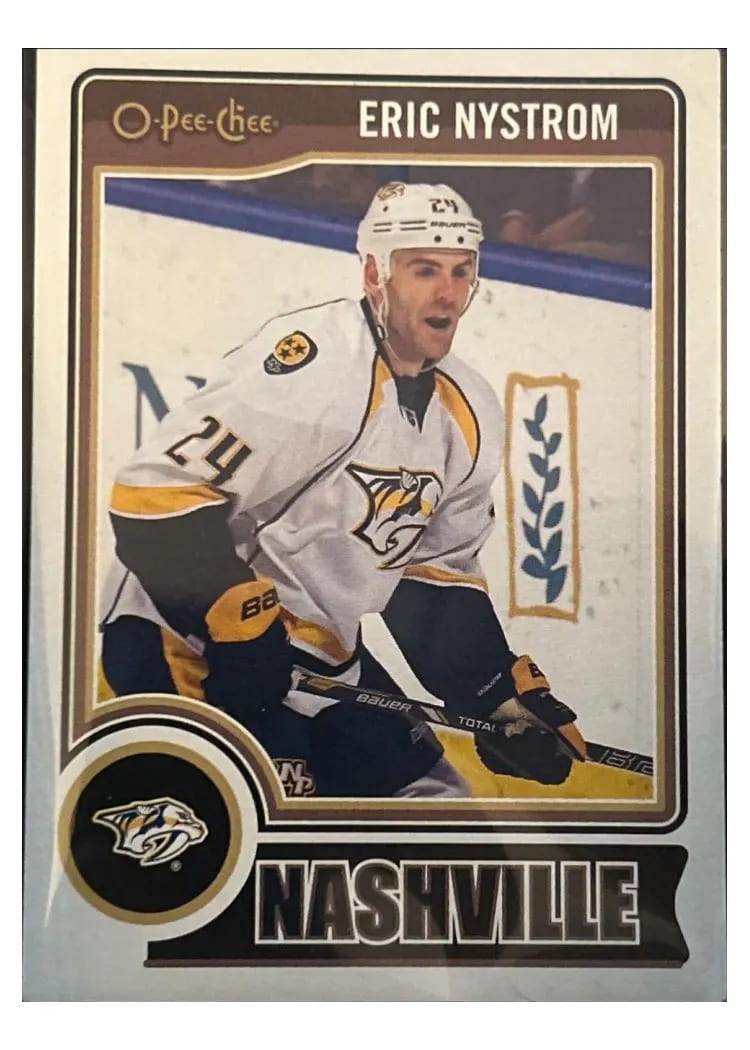 2014 O-Pee-Chee Eric Nystrom #237 card