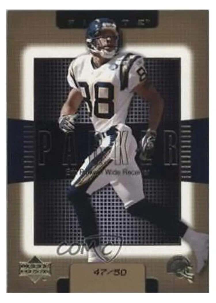 2003 Upper Deck Finite Eric Parker #63 card