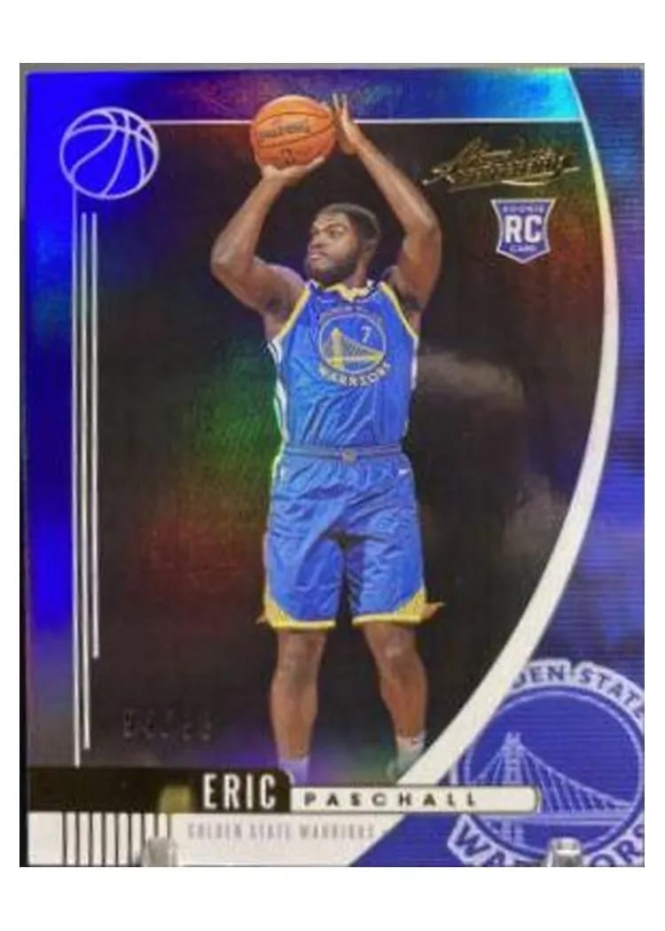 2019 Panini Absolute Memorabilia Eric Paschall #13 card