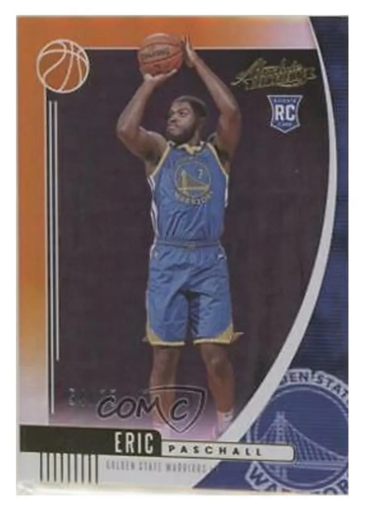 2019 Panini Absolute Memorabilia Eric Paschall Orange #13 card