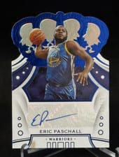 2019 Panini Crown Royale Rookie Autographs Eric Paschall #CR-EPS card