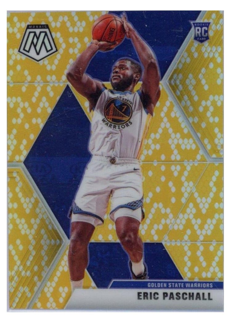 2019 Panini Mosaic Eric Paschall #250 card