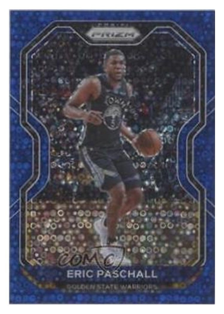 2020-21 Panini Prizm Base Set Eric Paschall Fast Break Blue Prizm #71 card