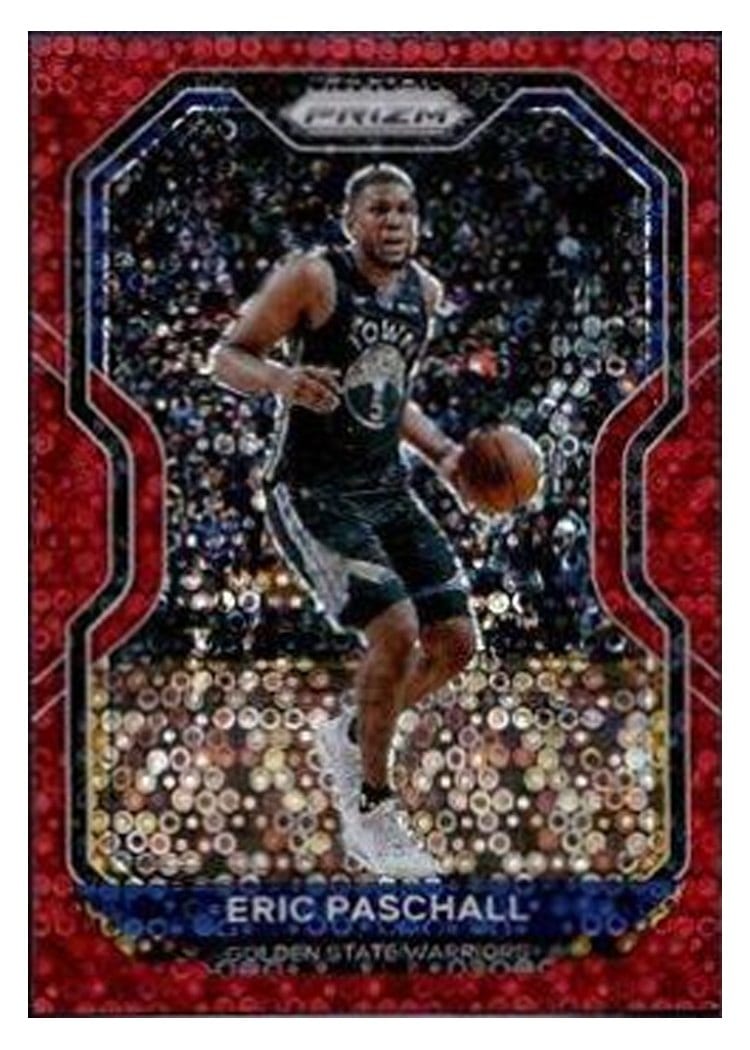 2020-21 Panini Prizm Base Set Eric Paschall Fast Break Red Prizm #71 card