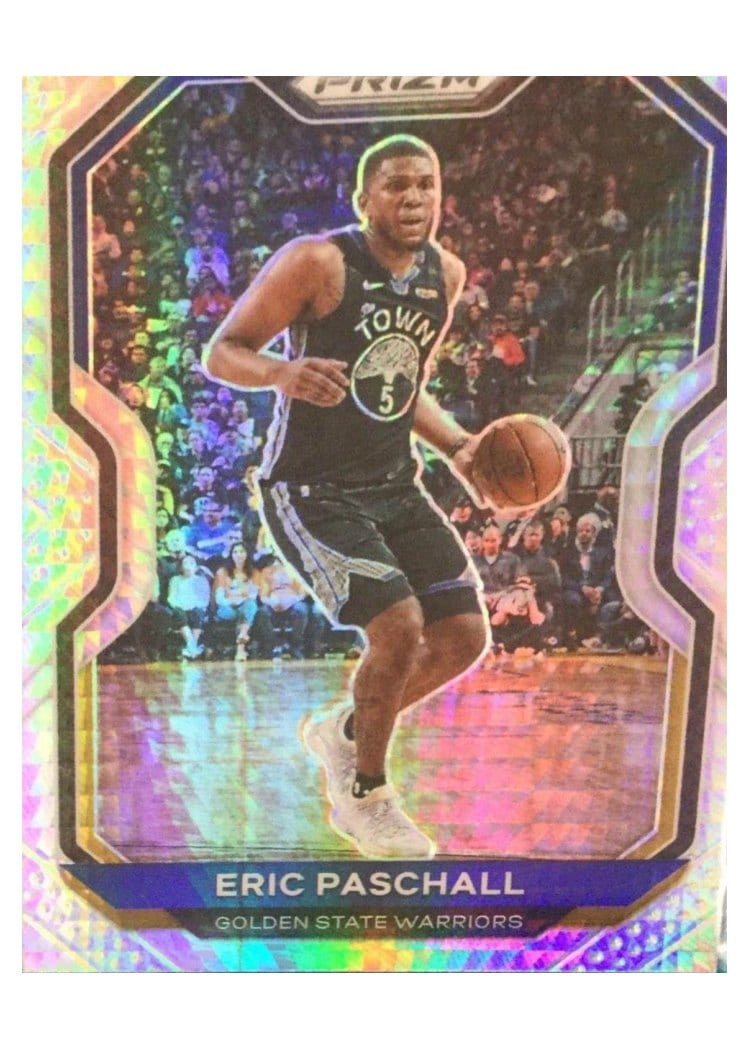 2020-21 Panini Prizm Base Set Eric Paschall Hyper Prizm #71 card
