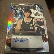 2025 Topps Chrome McDonald's All American Billboard Ink Eric Reibe #BI-ER card