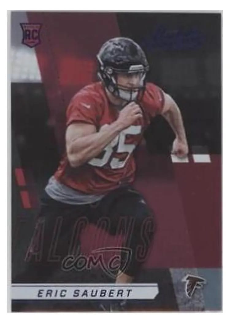 2017 Panini Absolute Eric Saubert #191 card