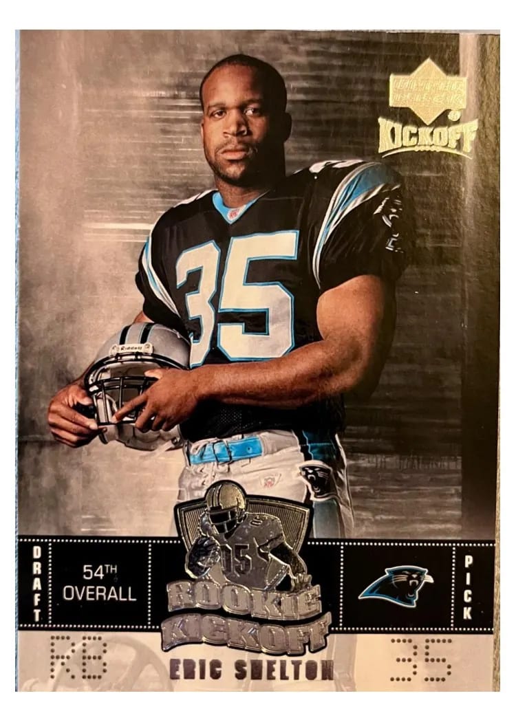 2005 Upper Deck Kickoff Eric Shelton #128 card