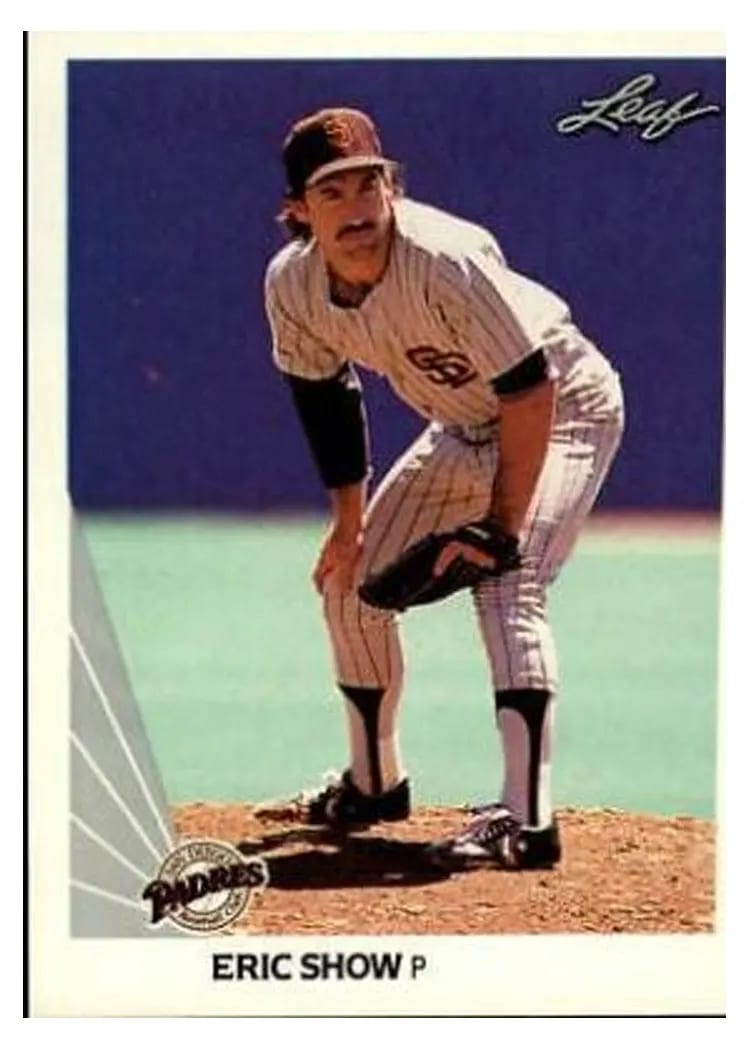 1990 Leaf Eric Show #115 card
