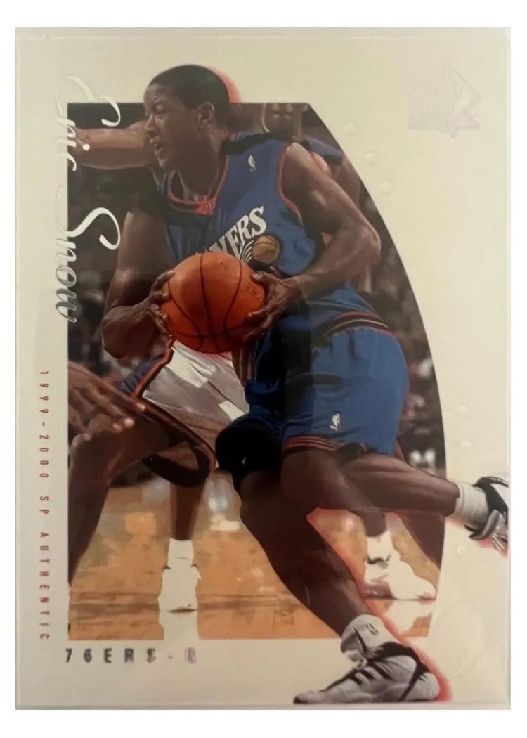 1999 SP Authentic Eric Snow #62 card