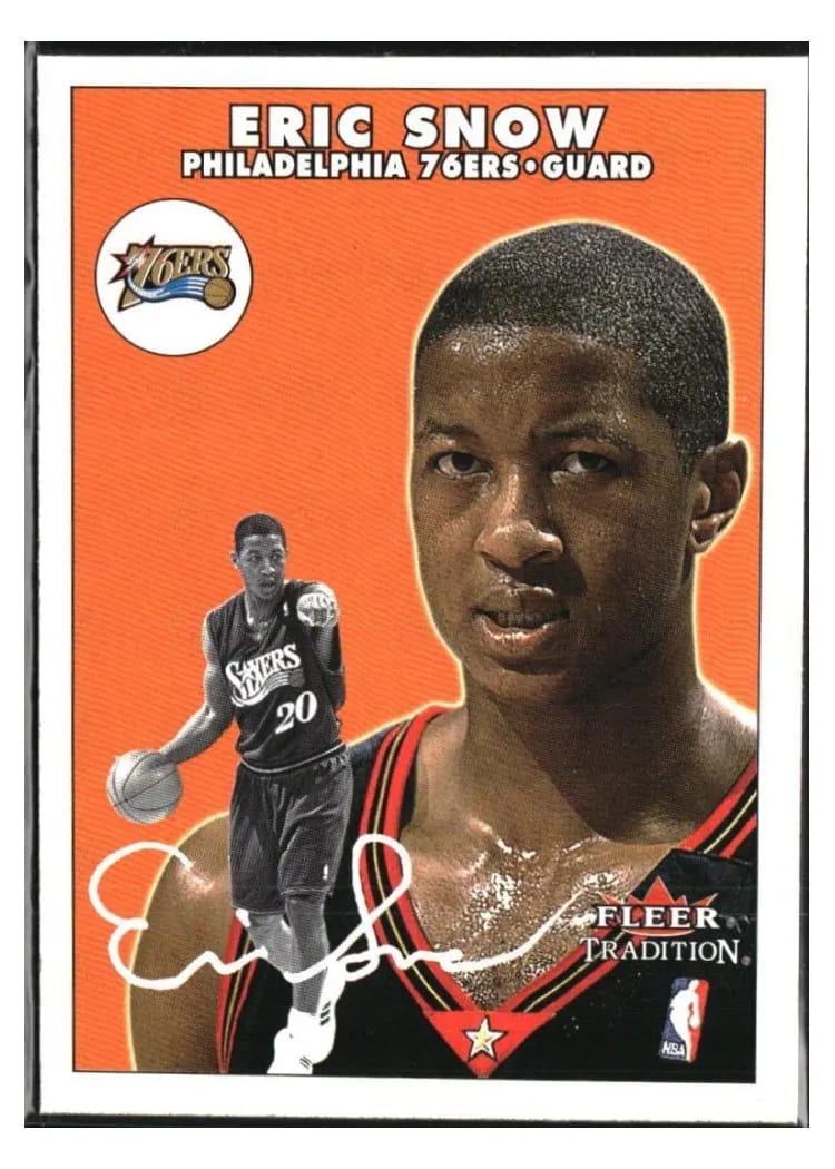 2000 Fleer Tradition Eric Snow #69 card