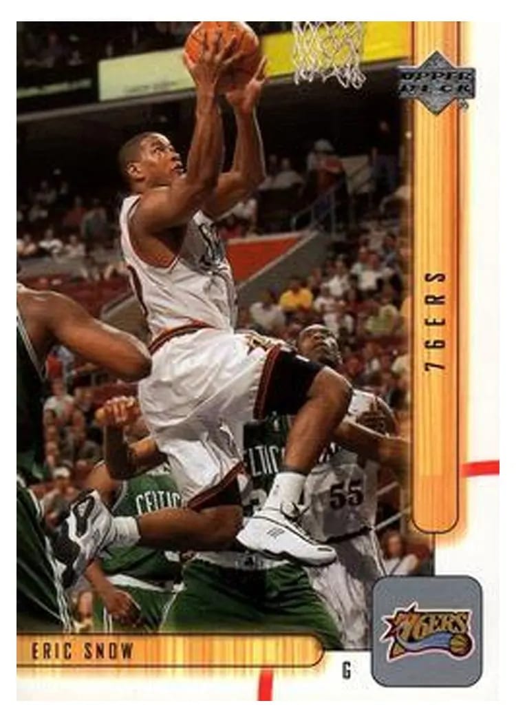 2001 Upper Deck Eric Snow #127 card