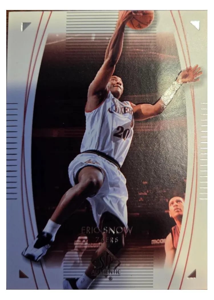 2003 SP Authentic Eric Snow #66 card