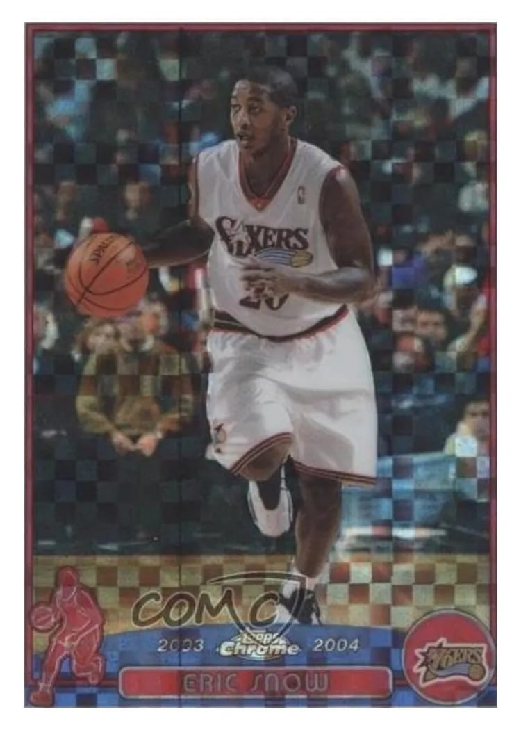 2003 Topps Chrome Eric Snow #84 card