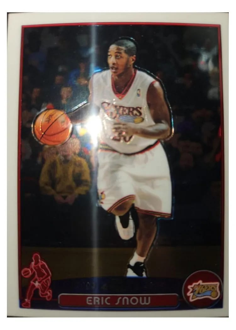 2003 Topps Chrome Eric Snow #84 card