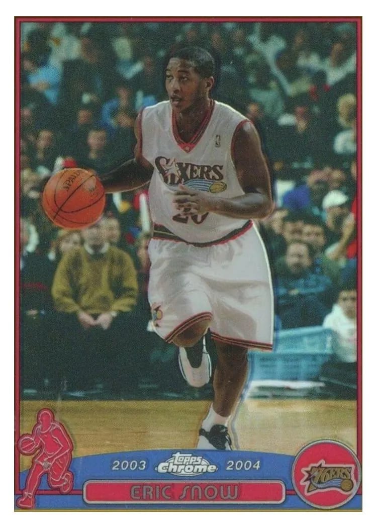 2003 Topps Chrome Eric Snow #84 card