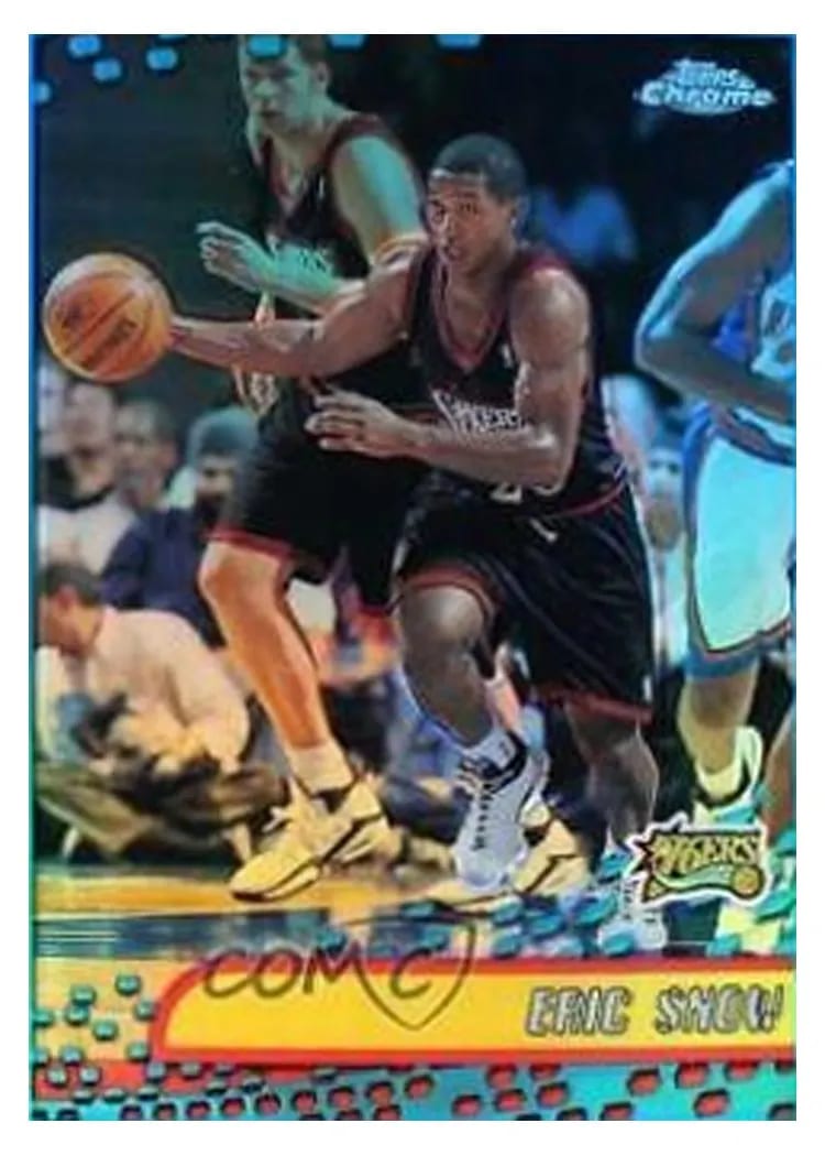 2001 Topps Chrome Eric Snow Refractor #37 card
