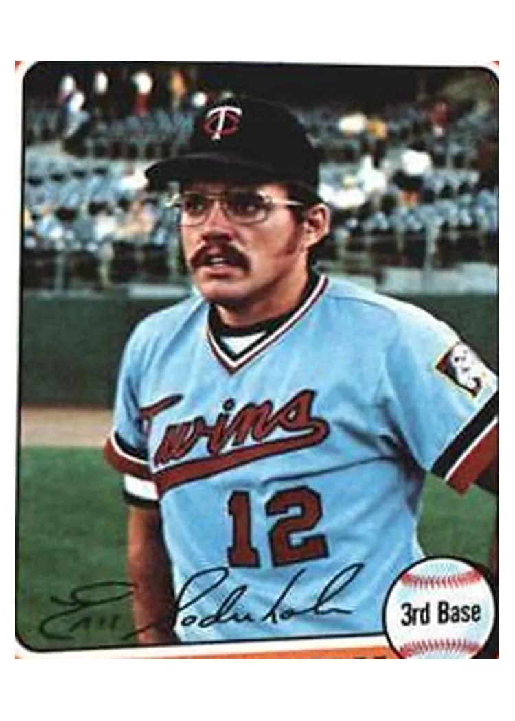 1975 Topps Mini Eric Soderholm #54 card