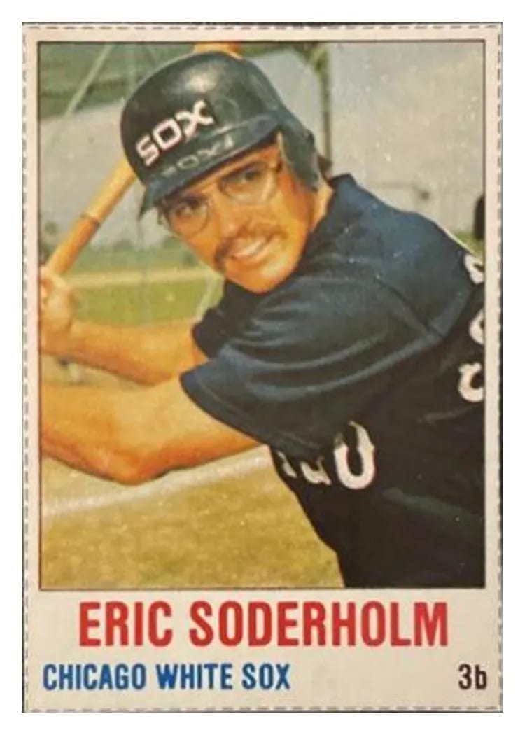 1978 Hostess Eric Soderholm #20 card