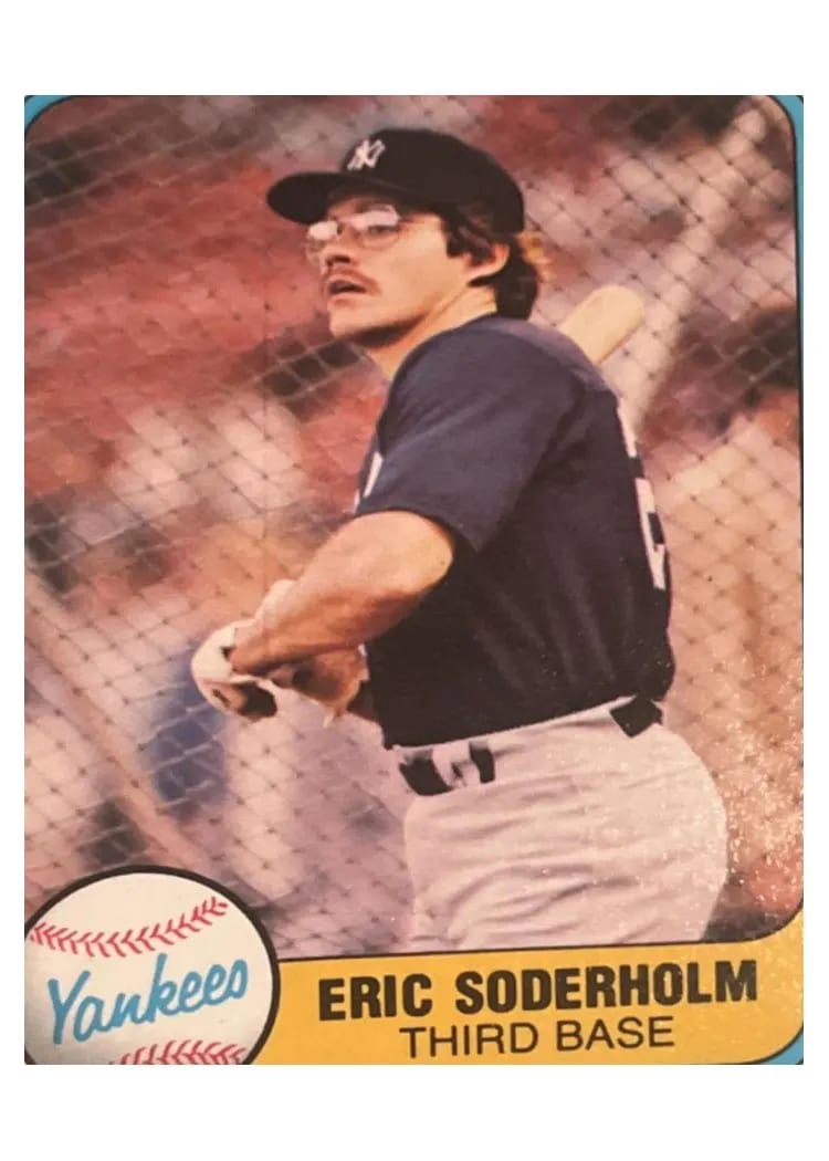 1981 Fleer Eric Soderholm #92 card