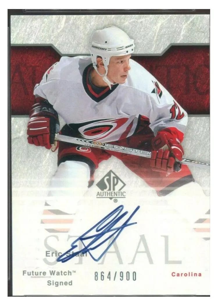 2003 SP Authentic Eric Staal #137 card