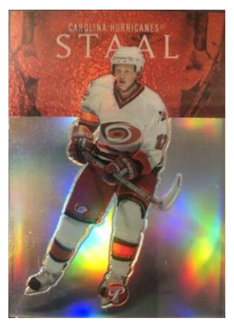 2003 Topps Pristine Eric Staal #149 card