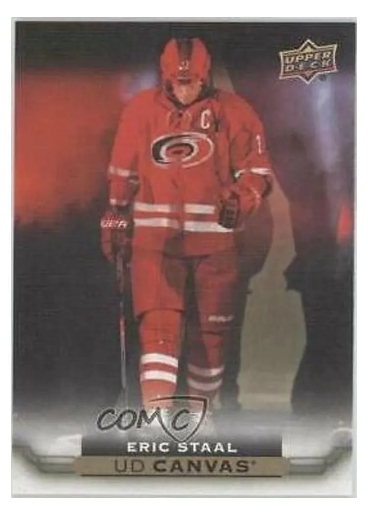 2015 Upper Deck Canvas Eric Staal #C135 card