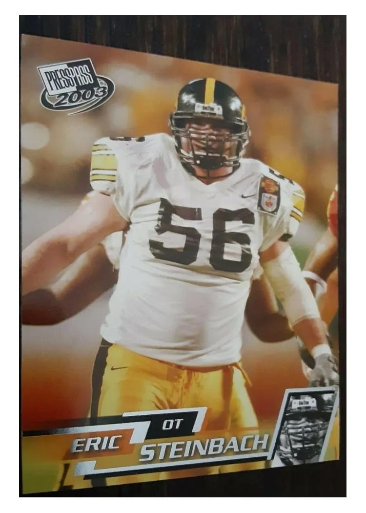 2003 Press Pass Eric Steinbach #36 card