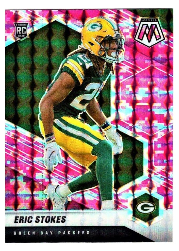 2021 Panini Mosaic Base Set Eric Stokes #347 card
